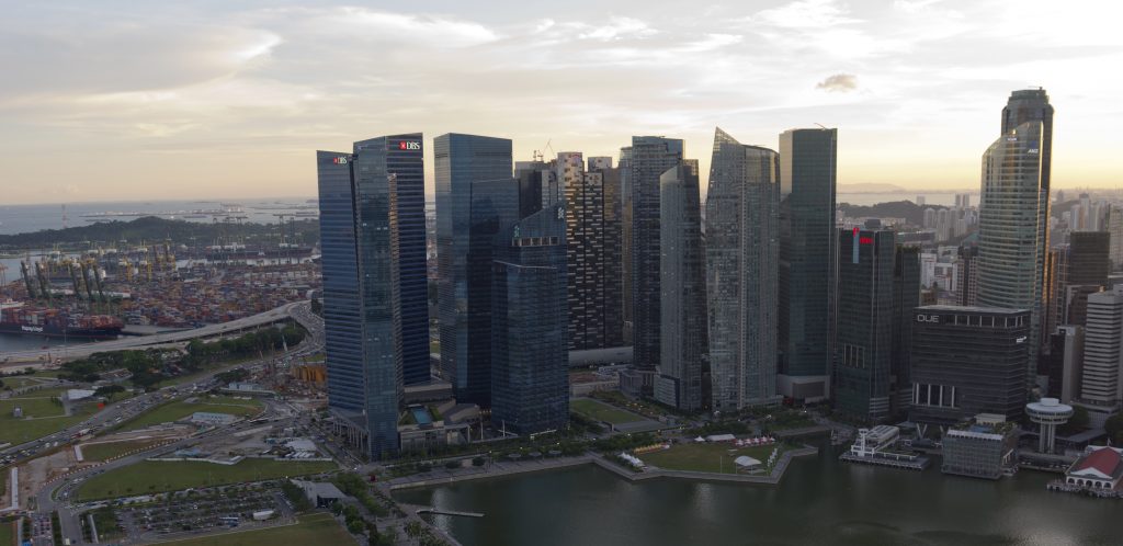 Singapore Financial District Skyline | Tantallon Capital